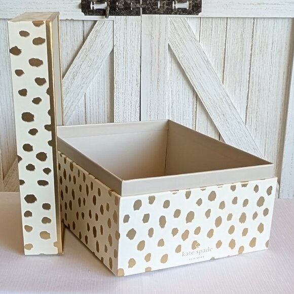 ♠️ Kate Spade NWT Flamingo Dot Nesting Box - Picture 4 of 6